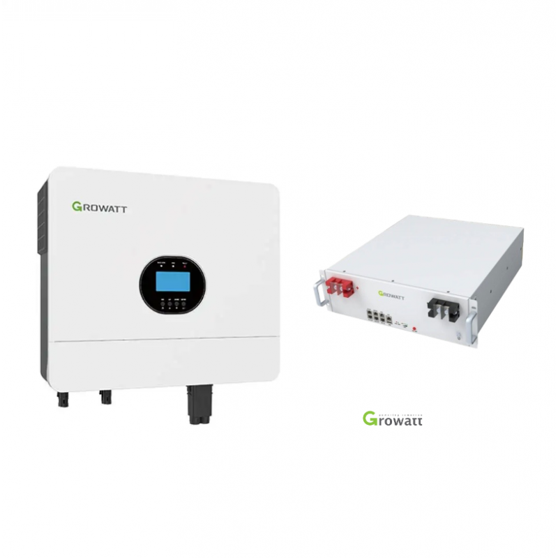 Kit Growatt SPF6000ES Plus & Growatt HOPE 5.12Kwh