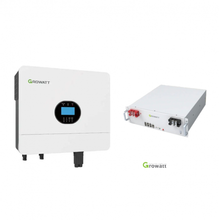 Kit Growatt SPF6000ES Plus & Growatt HOPE 5.12Kwh