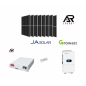 Kit fotovoltaic 8kW Hibrid Monofazat