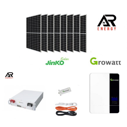 Kit fotovoltaic 5kW Of-Grid Monofazat