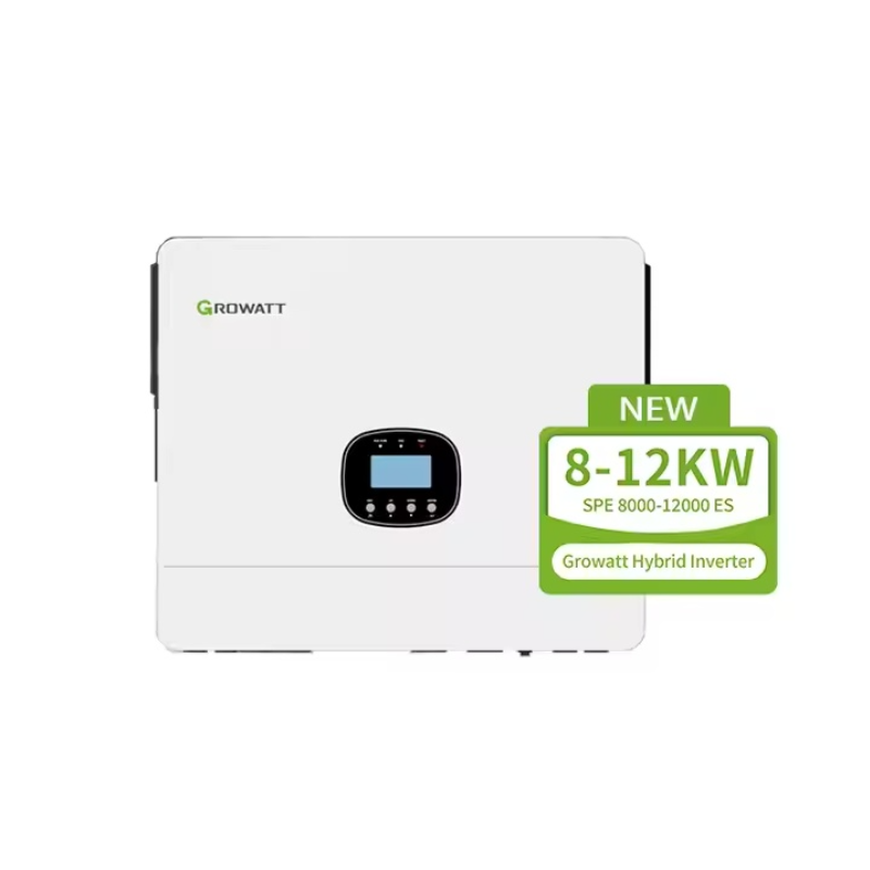 Invertor hibrid monofazat Growatt SPE 12000 ES – 12 kW, 48 V, 2 MPPT, PV 550 VDC