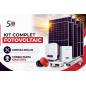 Sistem complet fotovoltaic 12 kWp cu invertor hibrid Deye 12 kW trifazat LV si stocare 5,12 kWh LV