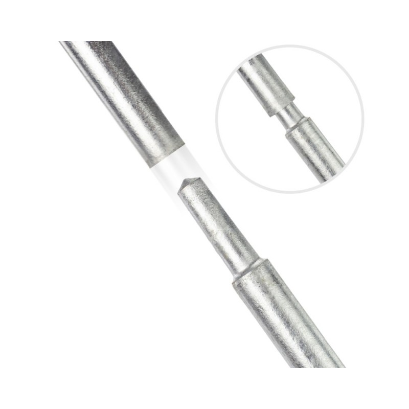 Electrod / Tarus de impamantare 1,5 m, Ø 20 mm, oțel zincat Electrod / Tarus de impamantare 1,5 m, Ø 20 mm, oțel zincat