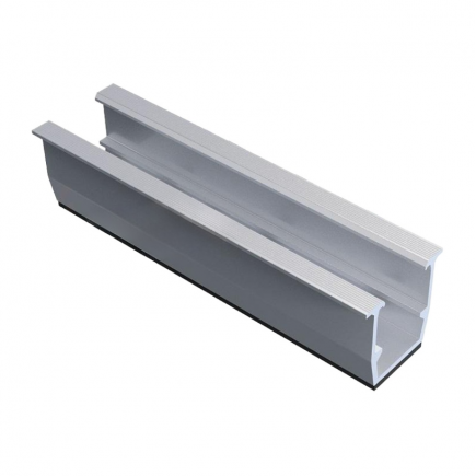 Mini rail 120 mm, înălțime 29 mm, cu bază EPDM