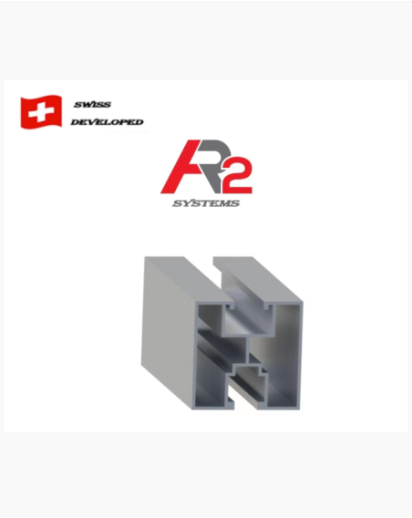 Sina profil aluminiu 40x40 4.80m