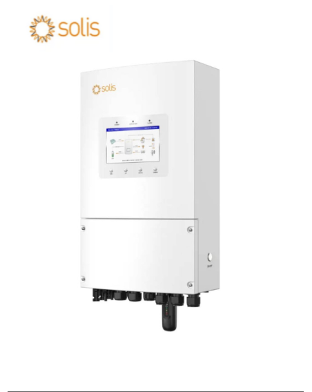 SOLIS HIBRID MONOFAZAT - 8 KW