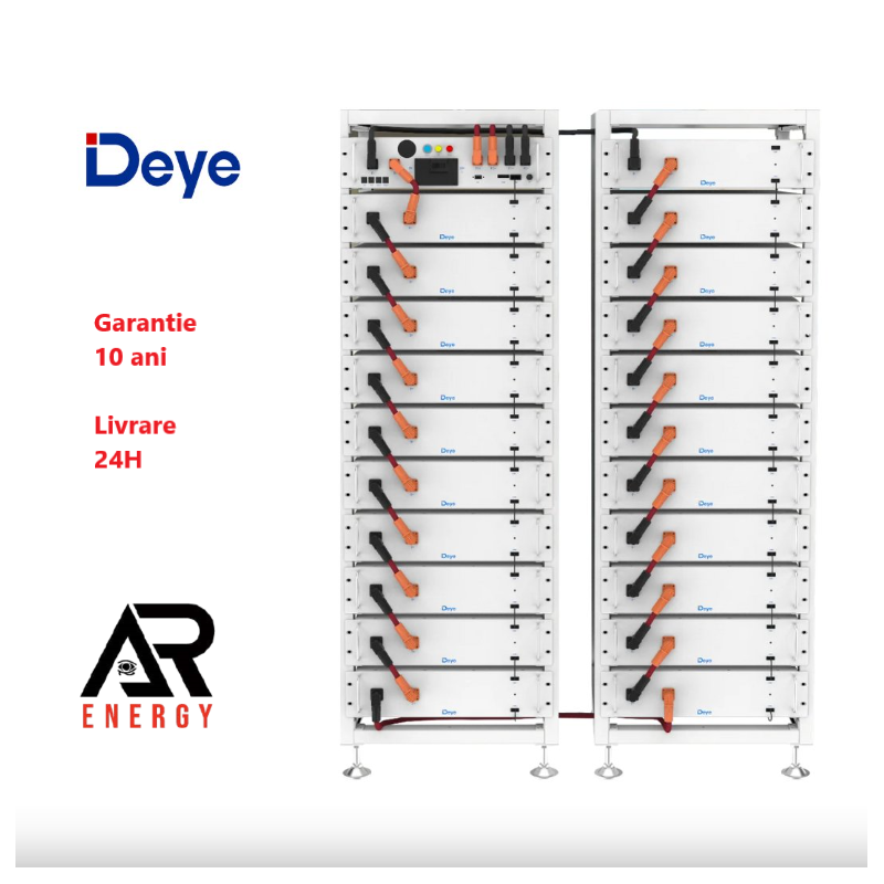 Sistem Stocare Deye BOS-A HV 61.44 Kwh IP20 Sistem Stocare Deye BOS-A HV 61.44 Kwh IP20