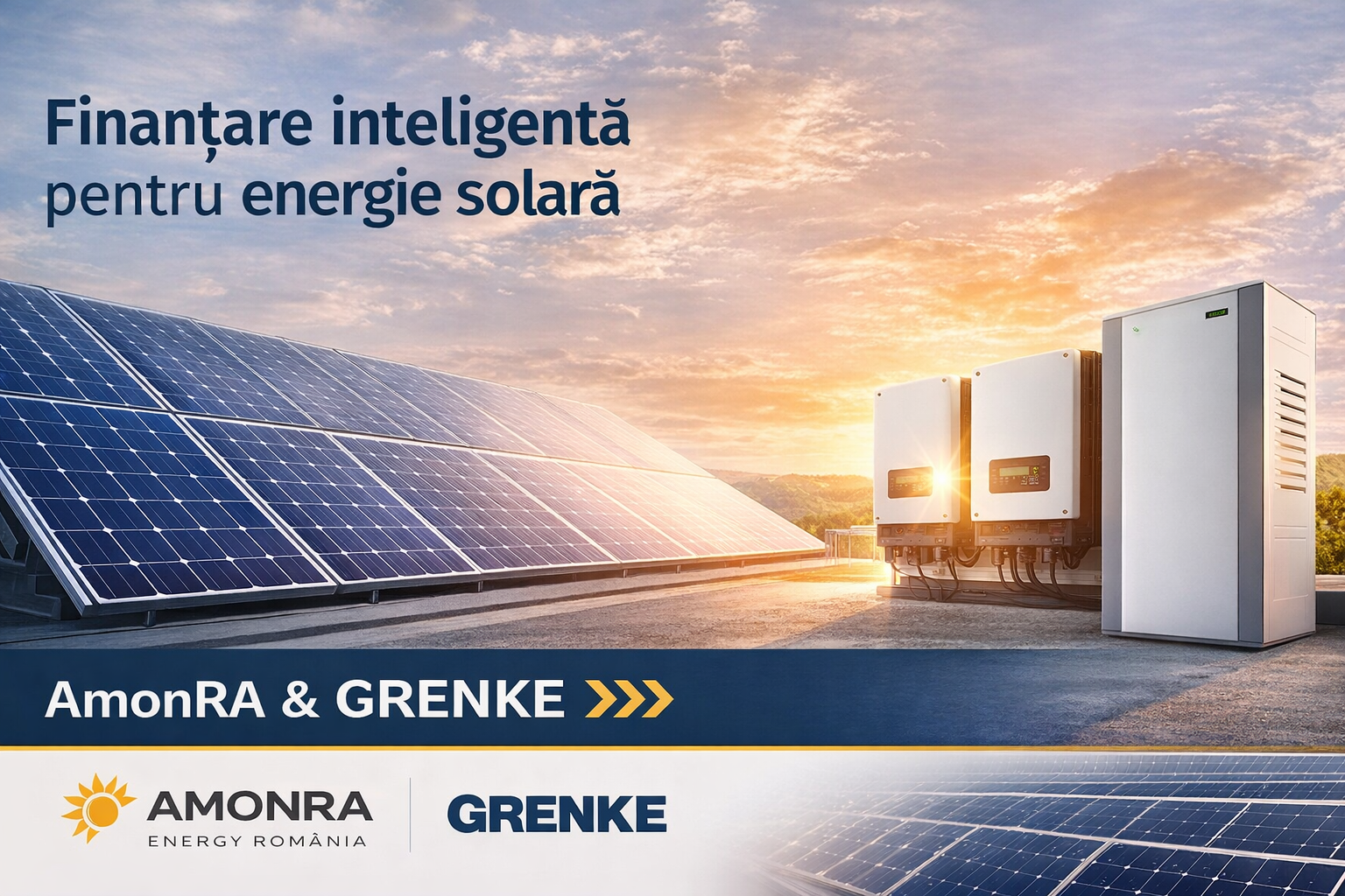 Finanțare GRENKE pentru fotovoltaice – AmonRA